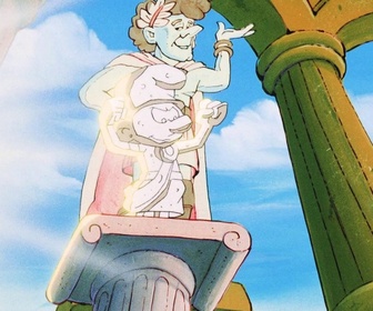 Les Schtroumpfs (classique) - S09 E07 - La statue romaine grognonne / La romana du Schtroumpf gourmand