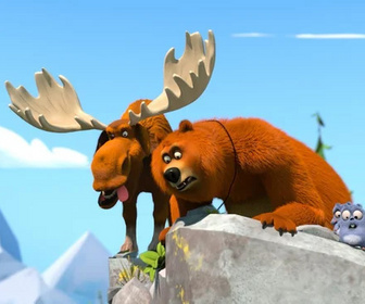 Grizzy et les lemmings - Ours en piste