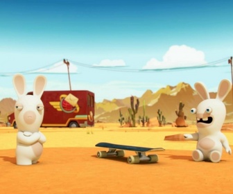 Les Lapins Crétins - Invasion, la série TV - Échange de cerveaux crétins