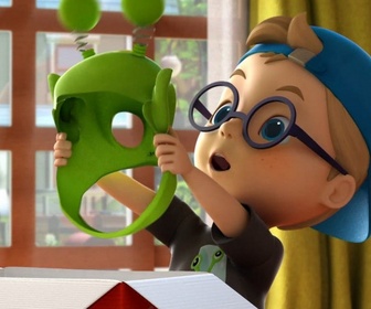 Super Wings paré au décollage - Lumière moteur action