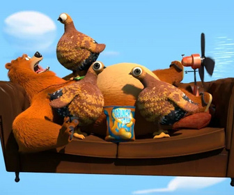 Grizzy et les lemmings - Ours en l'air