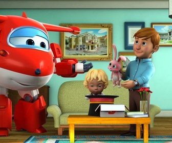 Super Wings paré au décollage - L'Extraordinaire Wolgang