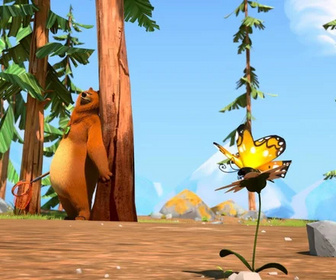 Grizzy et les lemmings - L'ours et le papillon