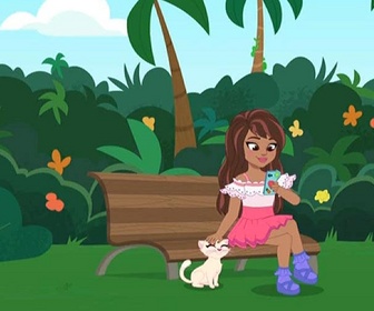 Polly Pocket - Chat volant