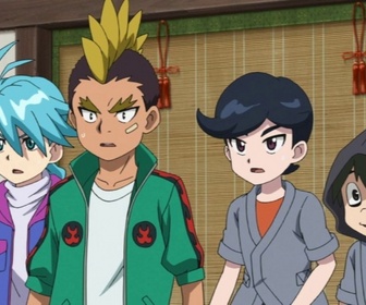 Beyblade Burst - Le combat vers la gloire Valt contre Xander