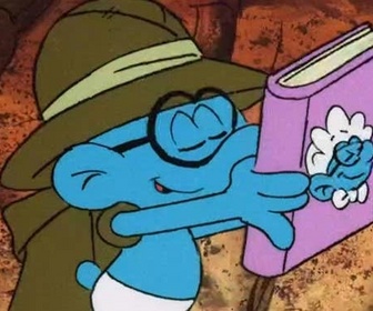 Les Schtroumpfs - Le Schtroumpf à lunettes aime les animaux