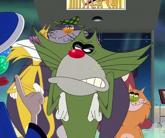 Oggy et les cafards - S04 E28 - Mister chat