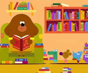 Hé, Oua-Oua - Le badge bibliothèque